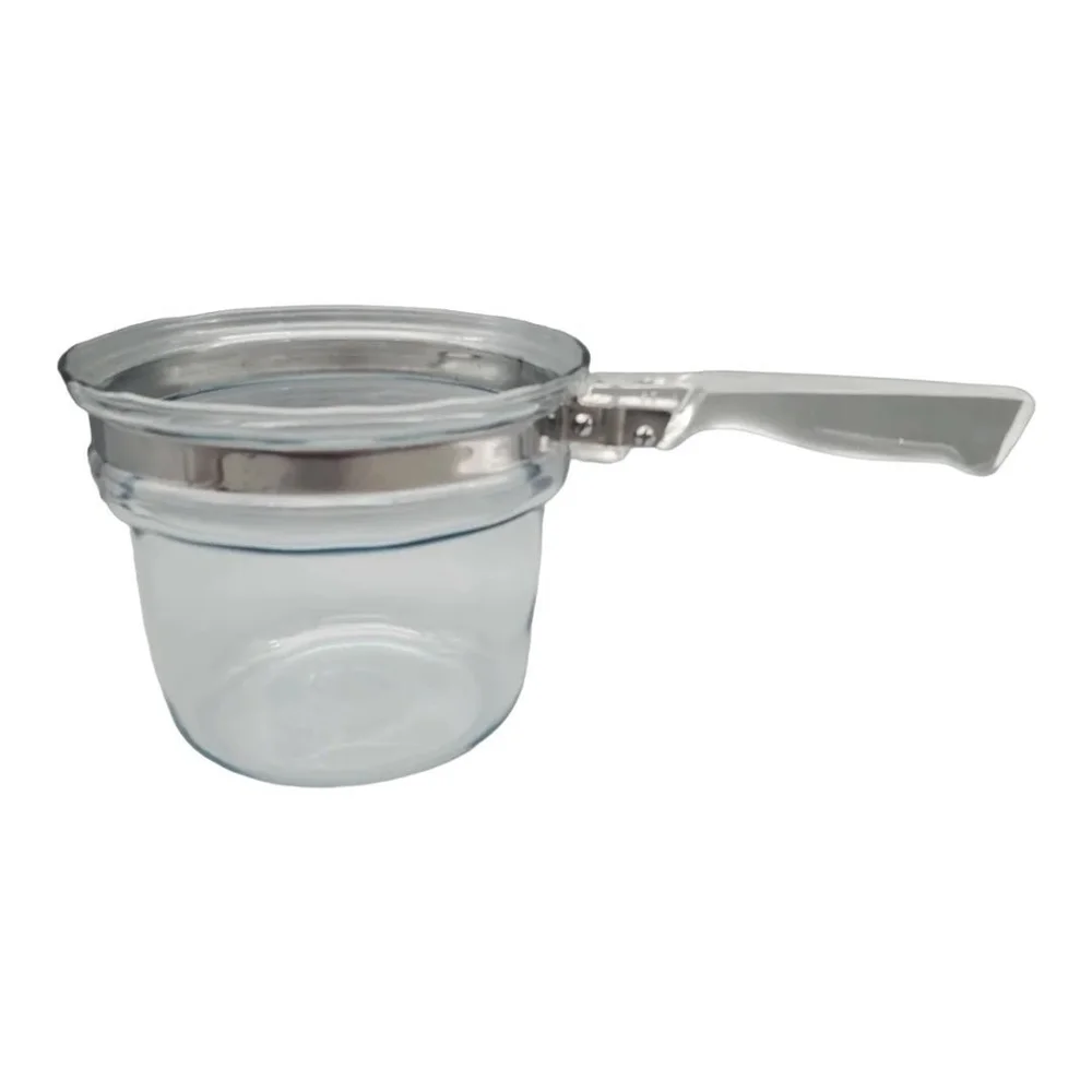 Vintage Pyrex Clear Glass Flameware Inner Pot 1.5 Qt Cookware 12
